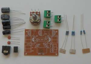 ■ 低電圧駆動小型ステレオアンプキット TDA2822 使用　送料120円～