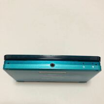 ニンテンドー3DS 本体 アクアブルー 上下画面綺麗_画像8