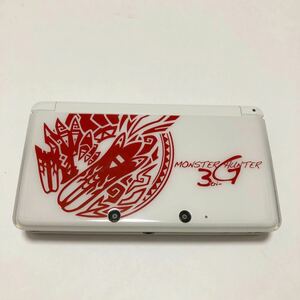 美品 ニンテンドー3DS 本体 モンスターハンター3G モデル