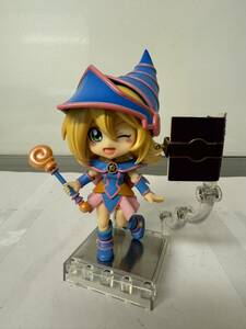 【中古/備品なし箱なし】キューポッシュ 遊☆戯☆王 デュエルモンスターズ ブラック・マジシャン・ガール