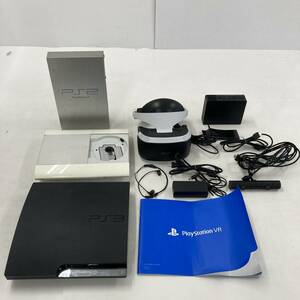 【1円～】 SONY PlayStation VR PS2 SCPH-50000 TSS PS3 CECH-4000B CECH2500B ゲーム機 本体 まとめ売り 【ジャンク品】