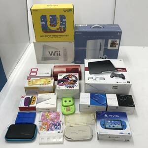 【1円～】ゲーム機 空箱 空ケース まとめ売り Switchライト wii wiiU DS PSP PSVita PS3 他 現状品【中古品】