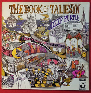 極美! UK Original 初回 HARVEST NO EMI SHVL 751 The Book of Taliesyn / Deep Purple MAT: 1G/1G