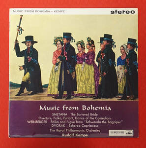 極美! 英HMV ASD 449 Music from Bohemia ルドルフ・ケンペ