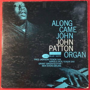US BLUE NOTE BLP 4130 オリジナル ALONG CAME JOHN / John Patton NYC/RVG/EAR
