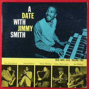 極美! US BLUE NOTE BLP 1548 オリジナル A Date with Jimmy Smith VOL 2 63rd/DG/RVG/EAR