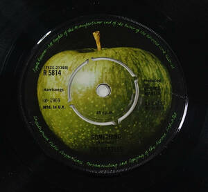 UK Original 初回APPLE R 5814 Come Together / Something The Beatles MAT: 1U/1U