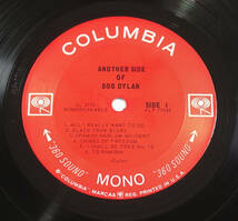 超レア! US Columbia MONO CL 2193 オリジナル 2EYES Another Side of Bob Dylan MAT: 2H/2G_画像7