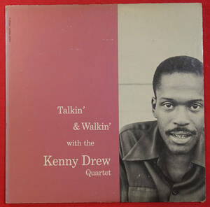 極美! US Jazz: West 完全オリジナル JWLP-4 Talkin’ & Walkin’ with the Kenny Drew Quartet DG/Flat Edge