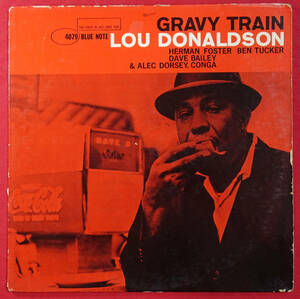 US BLUE NOTE BLP 4079 オリジナル GRAVY TRAIN / Lou Donaldson NYC/RVG/EAR