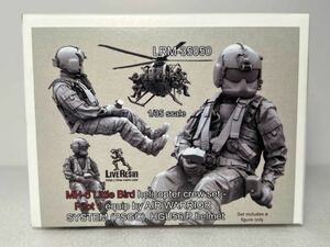 LIVE RESIN LRM-35050 1/35 現用アメリカ陸軍 MH-6 リトルバードパイロット 1 左席