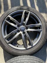 ボルボV40 ユーロテック 17in 7J +50 PCD108 ダンロップウインターマックス 205/50R17 スタッドレスタイヤホイールセット_画像4