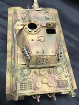 完成品 タミヤ 1/35 ドイツ重戦車 キングタイガー ヘンシェル砲塔 ツィメリットコーティング_画像4