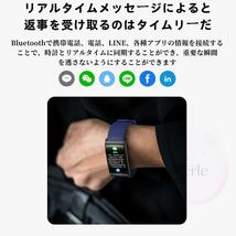 【新品】スマートウォッチ 血糖値測定 血圧 血中酸素 心電図 体温 血中酸素 健康管理 着信通知 非侵襲的血糖値測定 【2023年最新モデル】_画像9