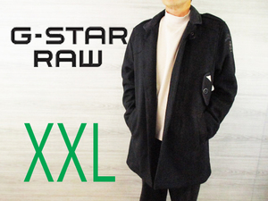 G-STAR RAW●ジースターロウ ＜ウール混 コート ビッグサイズ ジャケット＞M70m