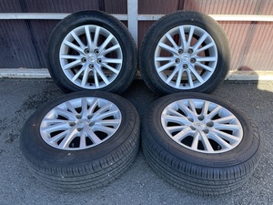 TOYOTA トヨタ GRX130 マークX 中期 純正 215/60R16 5H PCD114.3 グッドイヤー 2021年製 中古品