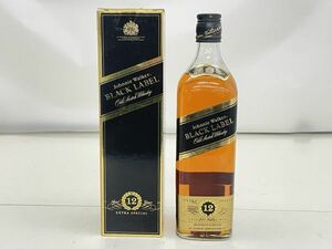 P314-N37-320 未開栓 Johnnie Walker ジョニーウォーカー 12年 黒ラベル BLACK LABEL スコッチウイスキー 750ml 43% 現状品②