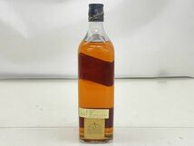 P314-N37-320 未開栓 Johnnie Walker ジョニーウォーカー 12年 黒ラベル BLACK LABEL スコッチウイスキー 750ml 43% 現状品②_画像4