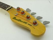 P077-N30-1497■ YAMAHA ヤマハ Broad Bass VII エレキベース ブラウン系 MADE IN JAPAN シリアル:301232 現状品①_画像2