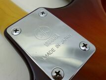 P077-N30-1497■ YAMAHA ヤマハ Broad Bass VII エレキベース ブラウン系 MADE IN JAPAN シリアル:301232 現状品①_画像8