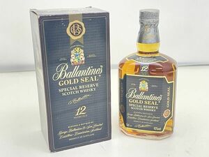 Q345-N30-1513 未開栓 Ballantine バランタイン GOLD SEAL ゴールドシール 12年 750ml 43% スコッチウイスキー 箱付き 現状品②