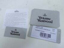 Q165-N35-943 Vivienne Westwood ヴィヴィアンウエストウッド ロングウォレット 長財布 チェック レッド系 現状品①_画像10