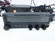 Q161-S3-13261 Kenwood ケンウッド TM-941 TM-941D FMトランシーバー 現状品①_画像2