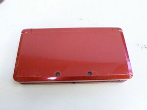 Q516-S3-12868◎ NINTENDO 3DS CTR-001 レッド ジャンク 現状品①◎