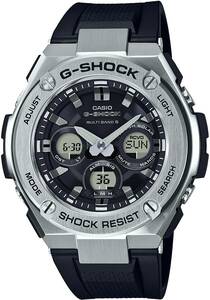 送料無料★国内正規品★新品・未使用★CASIO G-SHOCK G-STEEL 電波ソーラー GST-W310-1AJF　樹脂ベルト★定価￥44,000