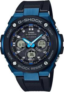 送料無料★国内正規品★新品・未使用★CASIO G-SHOCK G-STEEL 電波ソーラー GST-W300G-1A2JF　樹脂ベルト★定価￥44,000