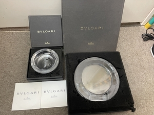 上11283 BVLGARI ブルガリ 2点 おまとめ品 フォトフレーム ピクチャフレーム 写真立て 灰皿 アッシュトレイ Rosen thal ローゼンタール