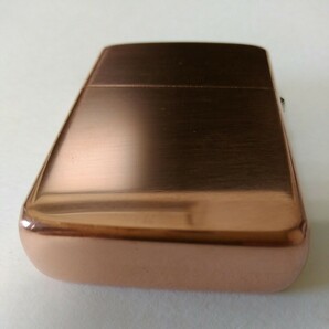 未使用品 SOLID COPPER PREMIUM OIL LIGHTER 純銅無垢(ソリッドカッパー)プレミアムオイルライター ZIPPO互換品 重厚 無地 アーマーケースの画像9