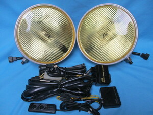 * IPF930 Super Rally lamp set / large lamp * yellow foglamp / H4 12V 170/100W lighting OK / rare thing * complete sale goods * CIBIE FET PIAA