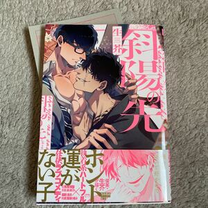 1/18新刊☆斜陽の先/生芥☆帯付き☆初版本☆初回特典付き