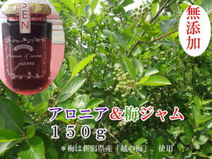 [ free shipping ]aronia plum jam 150 gram ×5 piece 