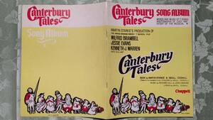 1968年 ロンドン上演 ミュージカル カンタベリー物語 楽譜＆舞台写真 Canterbury Tales song album 当時物