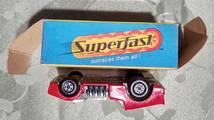 英国製 マッチボックス LESNEY PRODUCTS & Co,LTD MATCHBOX Superfast No.19 ROAD DRAGSTER 箱入り_画像6