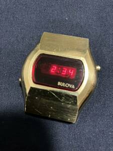 BULOVA ブローバ　コンピュートロン　LED ウォッチ　デジタル ビンテージ　70’s pulsar パルサー