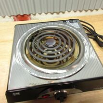 美品 動作品 SURE SK-1200 石崎電機製作所 クッキング ヒーター 高火力 1200W 卓上コンロ 4段階火力調節/ガ 113-6_画像6