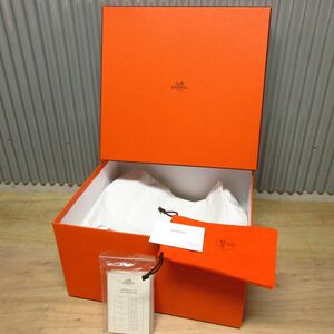 美品 バーキン35□035BIS HERMES エルメス 空箱 41.5×39.5×22 ボックス ケース 空き箱 正規品 ミニ収納袋 ディスプレイ 収納/ガ箱 113-3