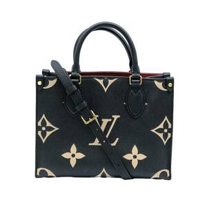 [Красивые товары] Louis Vuitton Louis Vuitton Onzago PM Monogram Amplant Кожаная двусторонняя двухчасовая тота