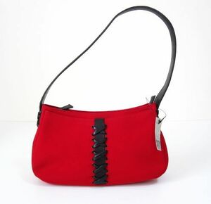  не использовался DKNY City Donna Karan сумка на плечо красный красный нейлон 