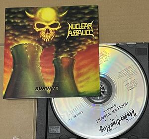 送料込 Nuclear Assault - Survive 輸入盤CD / Under One Flag / CDFLAG21