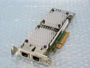 1PKH // HP Ethernet 10Gb 2-port 530T Adapter / 657128-001 656594-001 HSTNS-BN98 / 80mmブラケット // HP ProLiant DL120 Gen9 取外