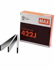 マックス ステープル 422J白 5000本×5箱 在庫1箱