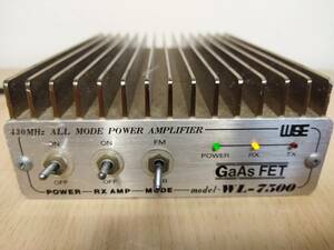 WSE 430MHz ALL MODE POWER AMPLIFIER　WL-7500
