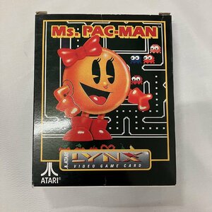 ATARIソフト「Ms.PAC-MAN」