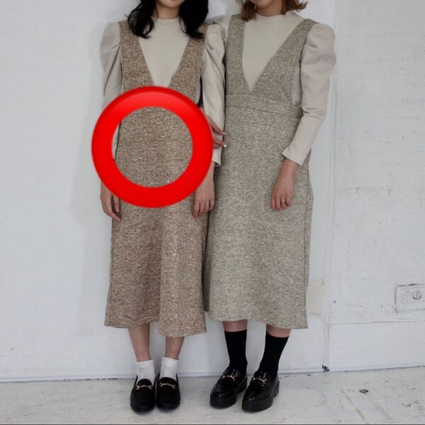【新品未使用】しまむら ルナシオン LUNACION ジャンスカ