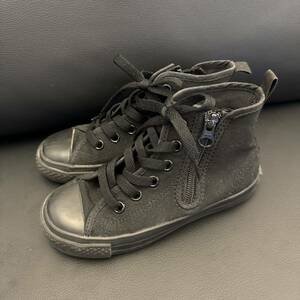 c④converseコンバースオールスターハイカットスニーカーキッズ用18cm