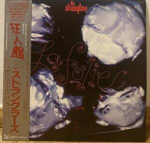 狂人館　ザ・ストラングラーズ　the stranglers la follie k28p-219 アナログ　レコード　帯　ライナー　